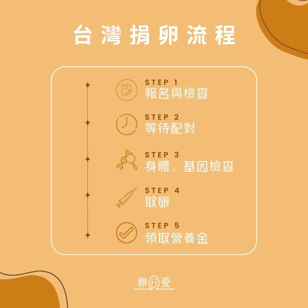 台灣捐卵流程