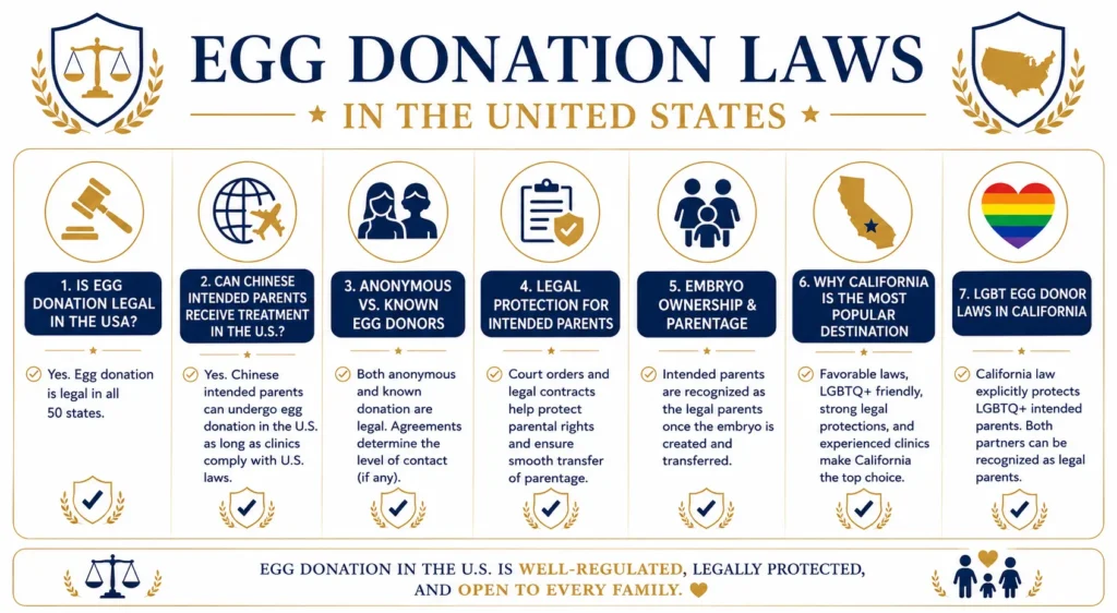 Egg Donation Laws In US