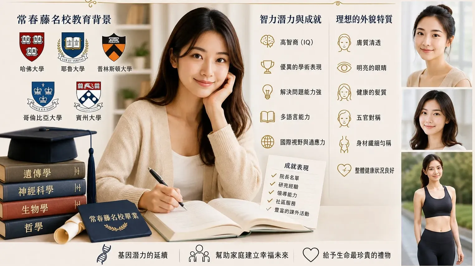 亞洲卵子庫篩選指南:如何挑選優質華裔學霸/高顏值捐卵者?