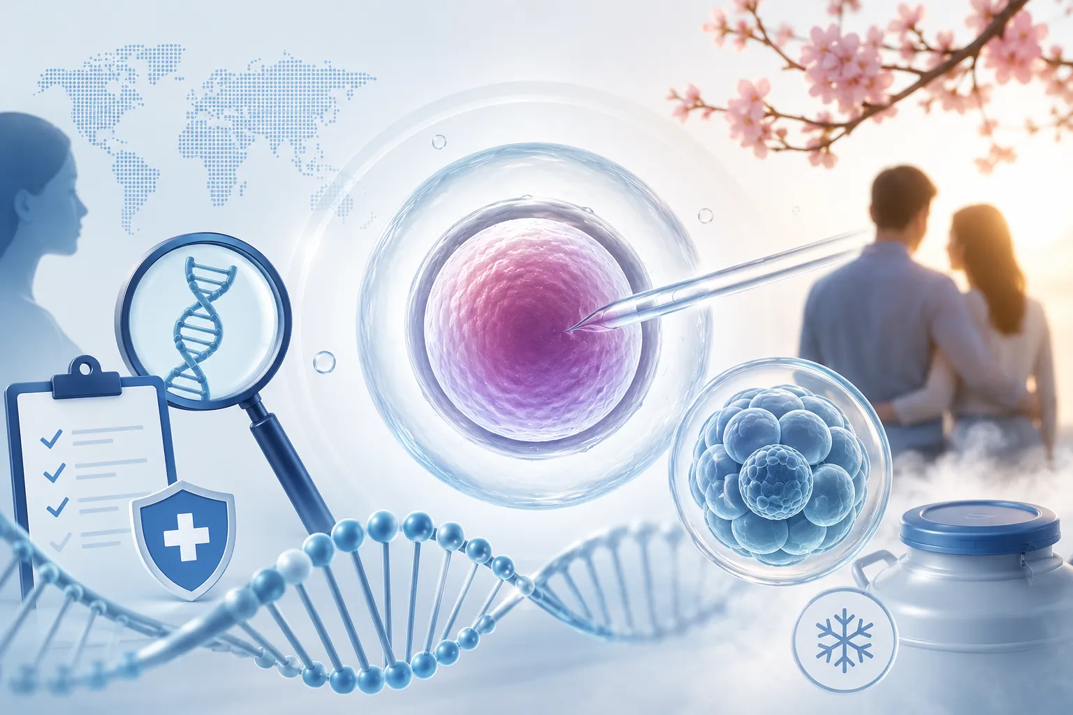 Ensuring Genetic Health: Genetic Carrier Screening and PGT-A for Donor Eggs