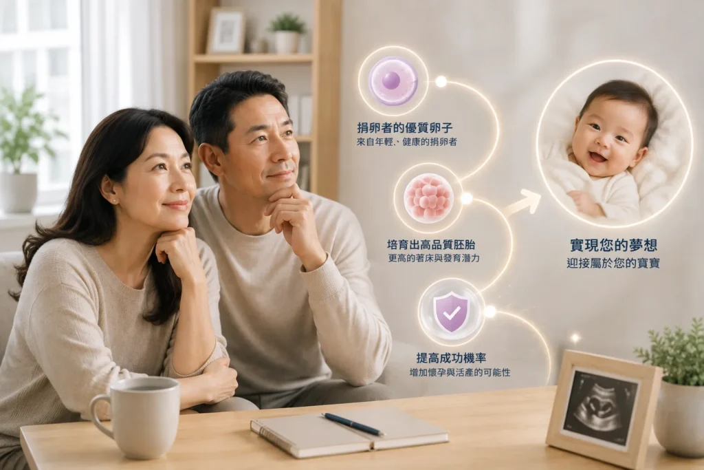 借卵如何提高您的懷孕成功機率？