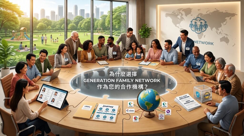 為什麼選擇 Generation Family Network 作為您的捐卵合作機構？
